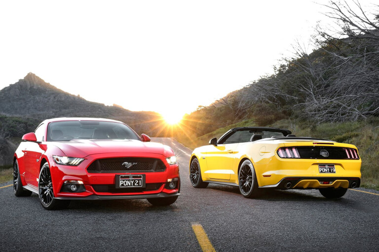 Ford Mustang Coupe GT And Mustang Convertible GT Jpg