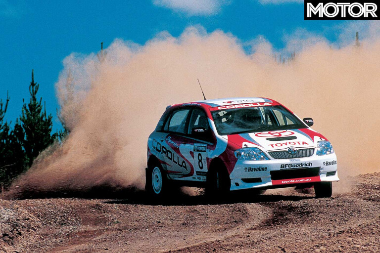 2003 Rally Spec Toyota Corolla Sideways Handling Jpg