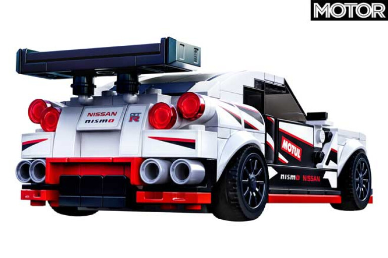 Nissan GT R Nismo Lego Speed Champions Rear Jpg