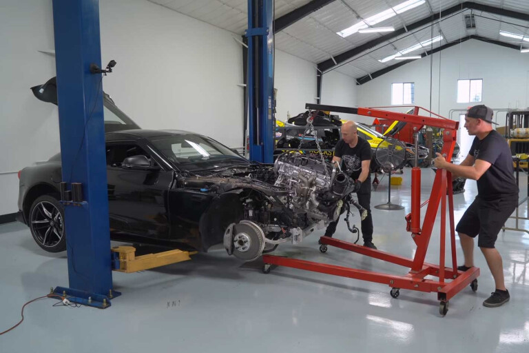 Watch Toyota GR Supra engine dismantled tuning