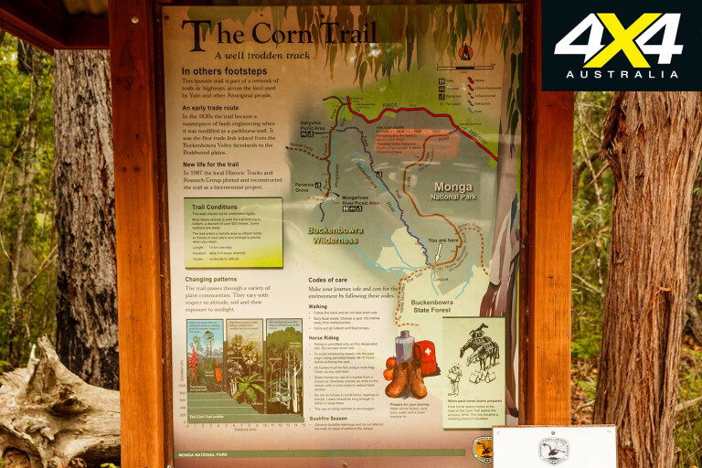 Exploring NSW South East Corn Trail Map Jpg