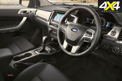 2017 Ford Ranger interior