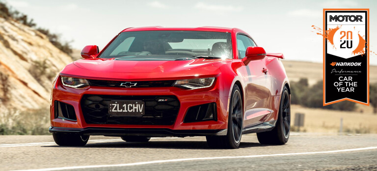 Chevrolet Camaro ZL1 Performance Car of the Year 2020 results feature