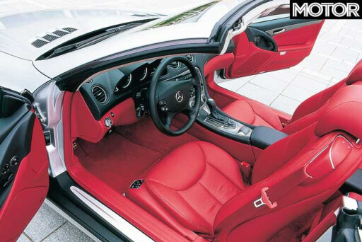 2001 Mercedes-Benz SL500 interior