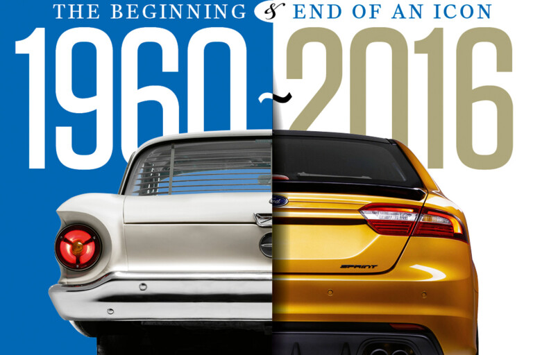 Ford Falcon on Wheels Magazine November 2016 cover