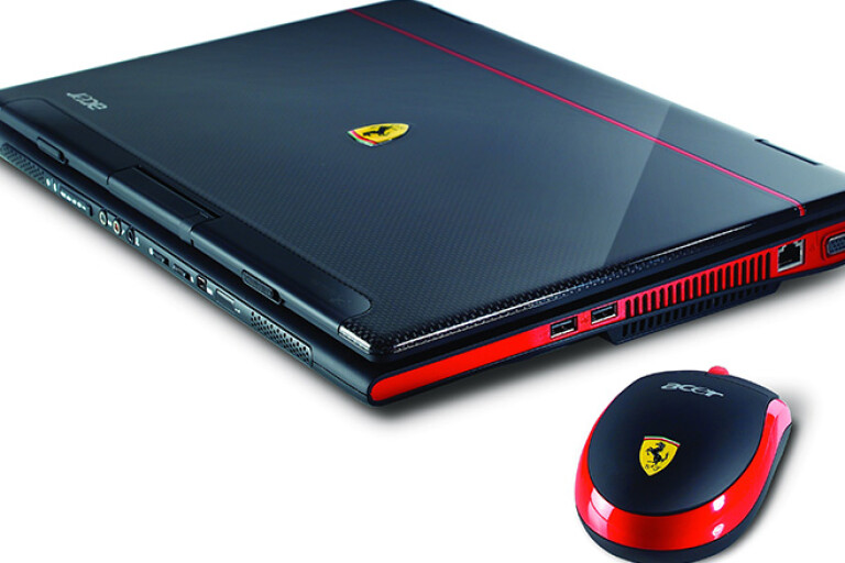 Ferrari Brand Laptop And House Jpg