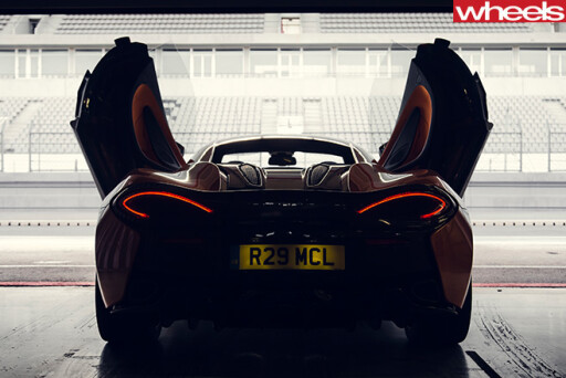 Mc Laren -570s -rear -parked -at -track