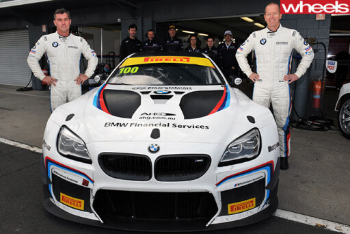 BMW-M3-GT3-racing -at -Bathurst -12-hour -drivers