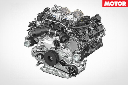 Porsche V8 engine