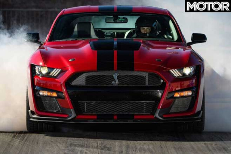 2020 Ford Mustang Shelby GT 500 Burnout Jpg