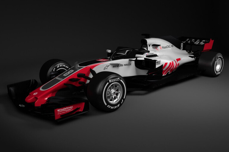 Haas F1 reveals first 2018 Formula 1 contender