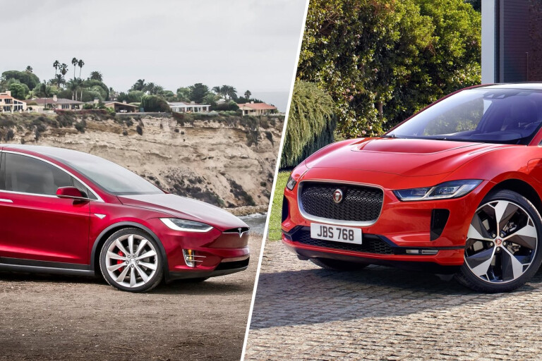 Jaguar I-Pace vs Tesla Model X on paper