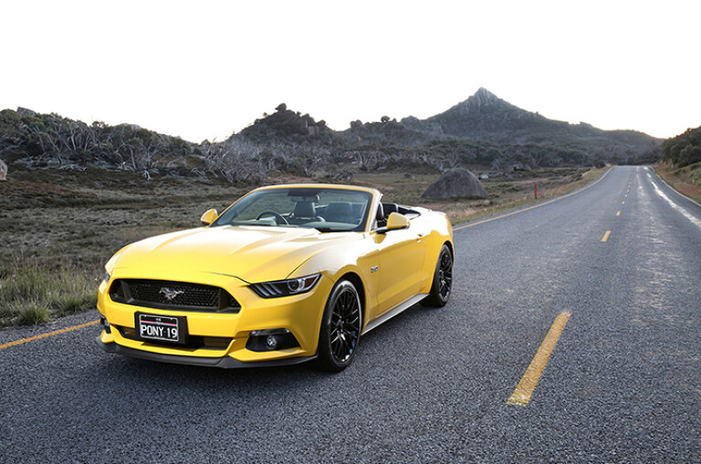 Ford Mustang Convertible Front Jpg