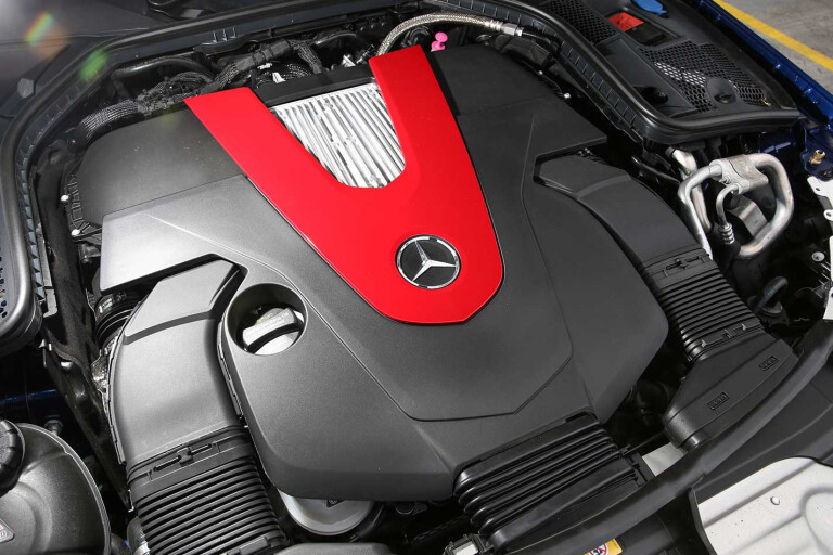 2017 Mercedes AMG C 43 Engine Jpg