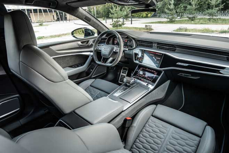 Audi RS 7 First Drive Review Interior Jpg