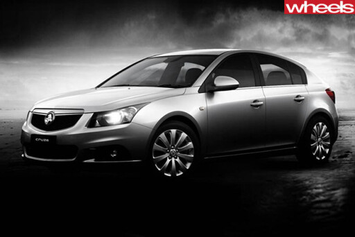 Holden -Cruze -drawing -front -side