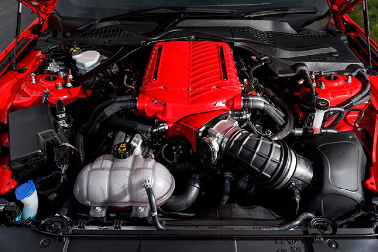 Scott McLaughlin Ford Mustang Herrod Performance engine