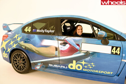 44-Molly -Taylor -Rally -Australia -driver -Subaru -WRX