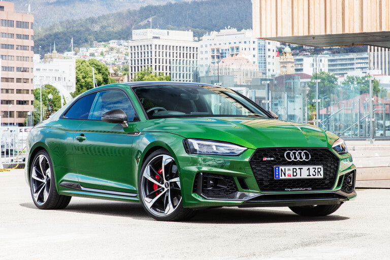 2018 Audi Rs 5 Green Front Side Static Jpg