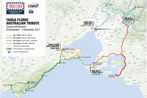 Targa Florio Map