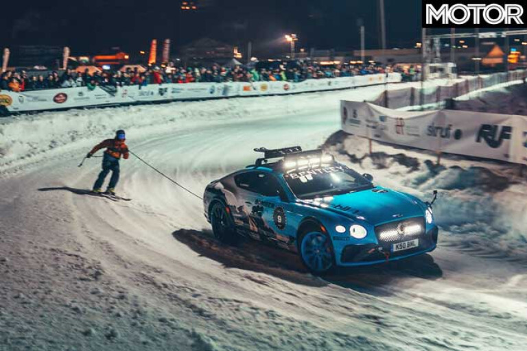 Bentley Continental GT Ice Track Jpg