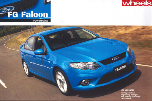 Ford -fg -falcon -driving -front