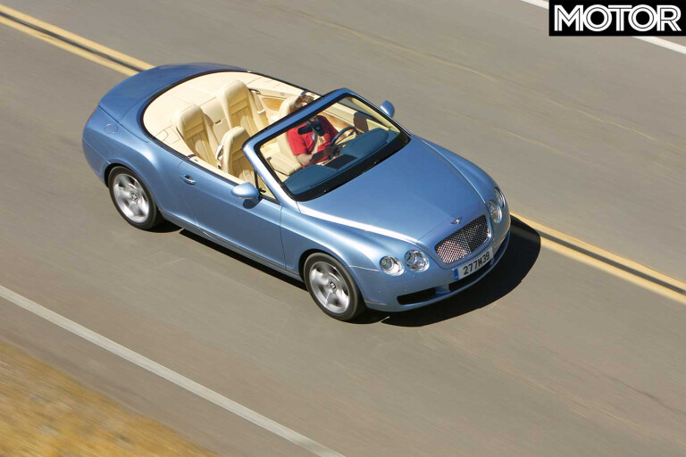 2006 Bentley Continental GTC Front Top Jpg