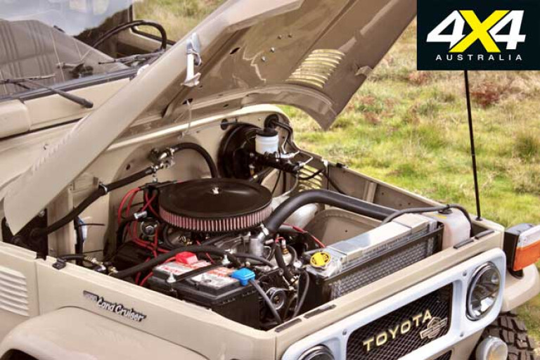 Toyota Land Cruiser FJ 40 V 8 Resto Mod Legacy Overland Engine Jpg
