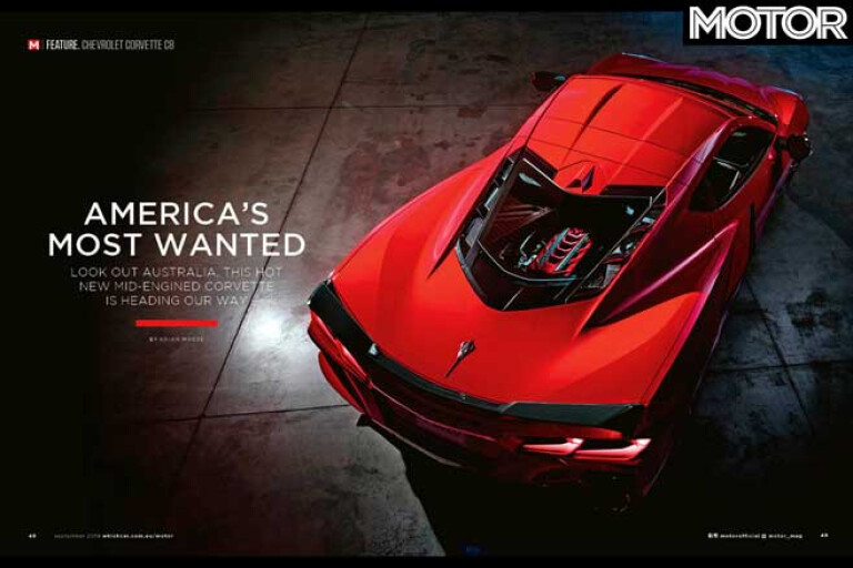 MOTOR September 2019 Issue Corvette Feature Jpg