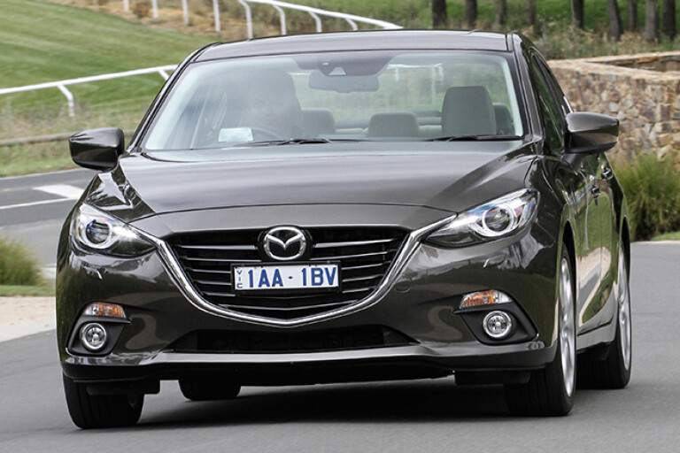 Mazda 3 facelift image leaked