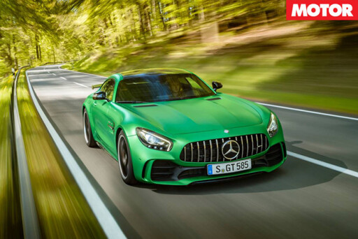 Mercedes-AMG GT R driving