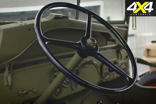 Willys MB Jeep interior
