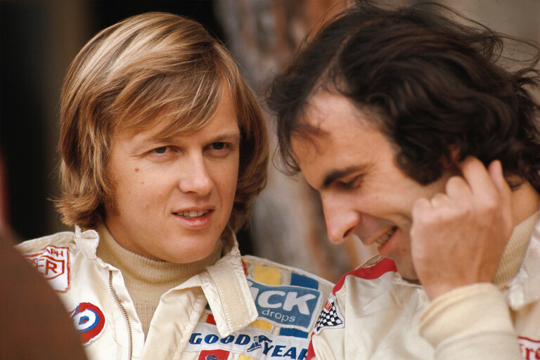 Tim Schenken With Ronnie Peterson Jpg