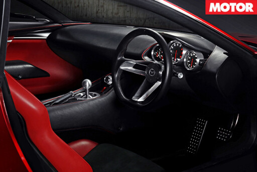 Mazda RX Vision Concept interior
