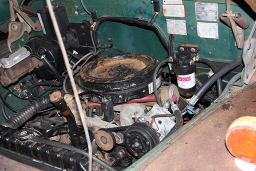 Custom 1968 J Series Bedford engine