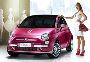 Barbie gets a Beetle and a 500 for her 50th