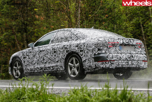 Audi -A8-rear -side