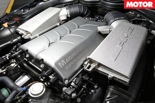 VCM Performance Mercedes-Benz C63 AMG engine