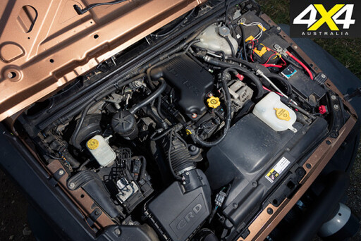 Murchison Jeep JK Wrangler Pick-up engine