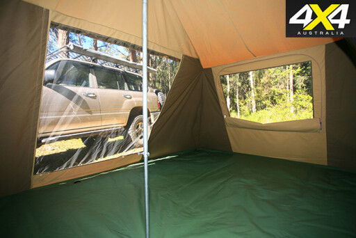 Southern Cross Ultimate Trekker tent inside