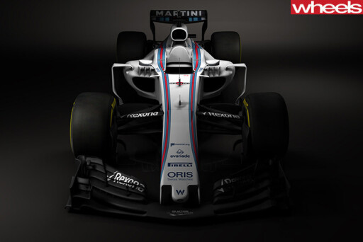 Williams F1 race car