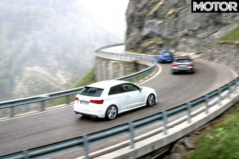 Audi S 3 Vs BMW M 135 I Vs Mercedes A 45 AMG Comparison Performance Drive Review Jpg