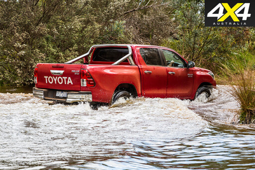 Toyota hilux water