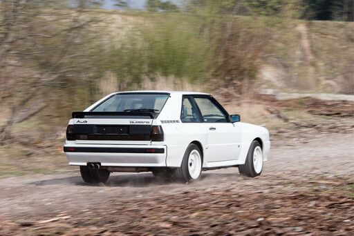 1985-homologation-Audi-Sport-quattro-driving-rear
