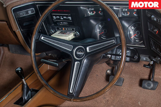 XA Falcon GT Hardtop interior