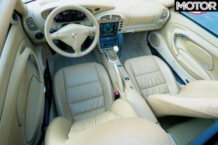 2001 Porsche 911 Targa interior