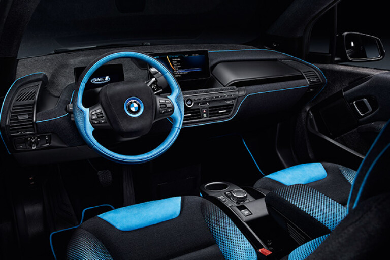 BMW futuristic interior