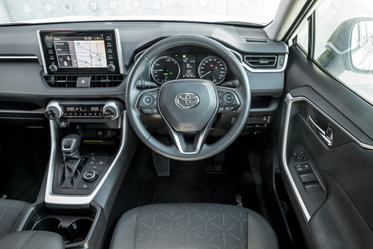 Toyota RAV4 GXL Hybrid interior