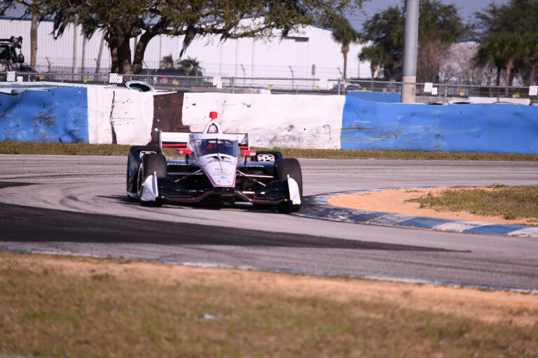 Scott McLaughlin Team Penske IndyCar test January 2020