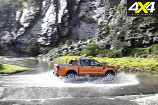 Ford Ranger Wildtrak in the elements